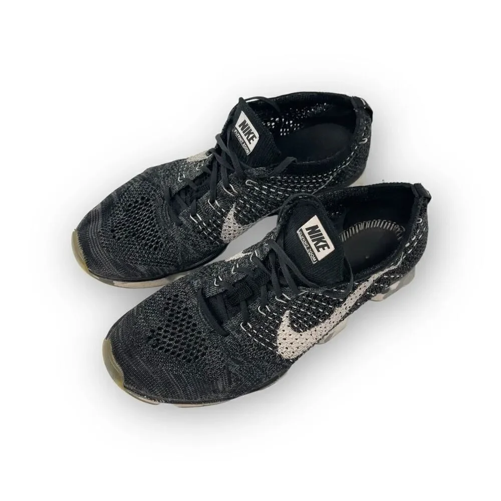 Nike Flyknit Zoom Agility Training Running Shoes 698616-004 Women's Size 9